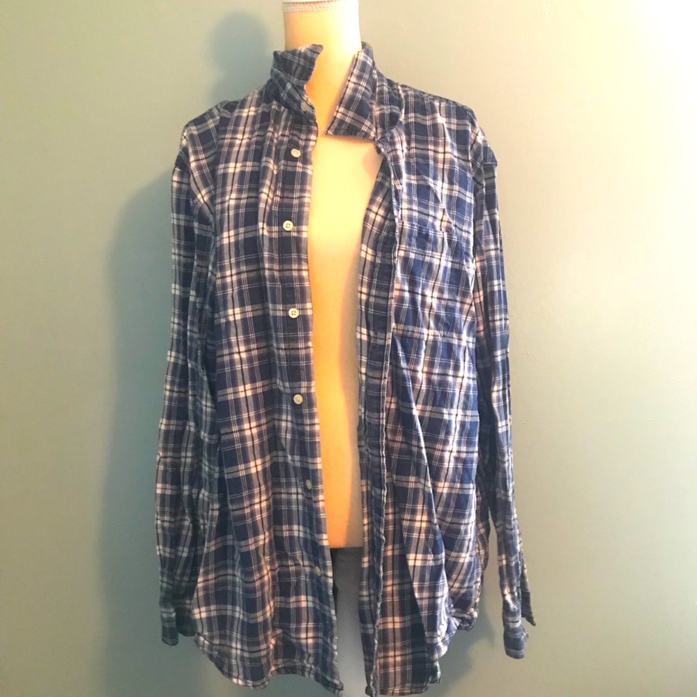 Plaid button up